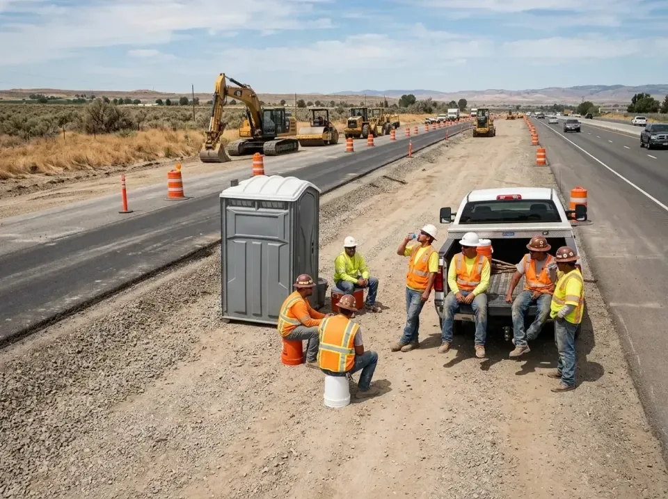 highway-road-construction-crew-007 — frequently asked questions, Porta Potty and Restroom Rentals in Troy, NC